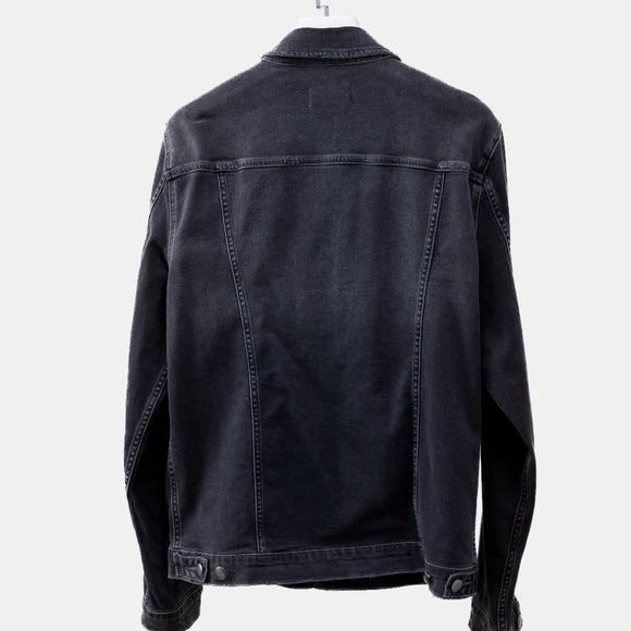 Frame Grey Denim Jacket - Picture 2 of 14